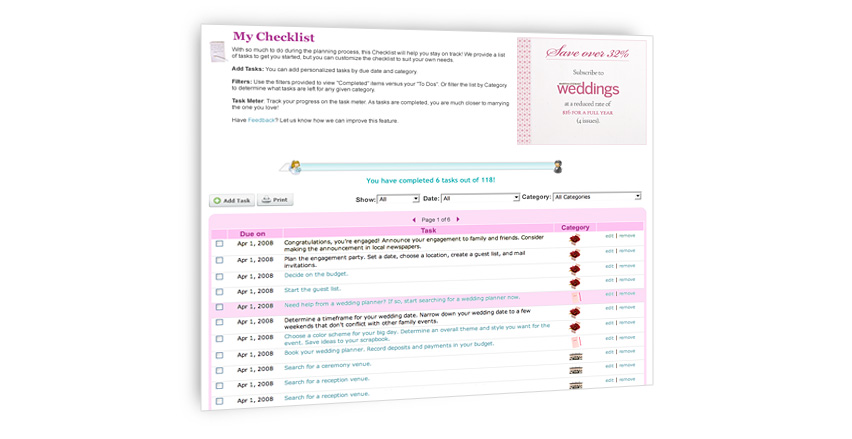 My Checklist Example Image