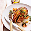 Spicy Honey-Basil Salmon