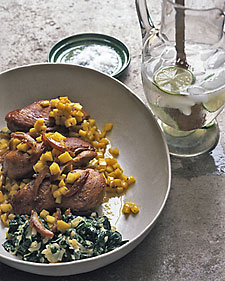 Turmeric Couscous With Grapes and Pine Nuts