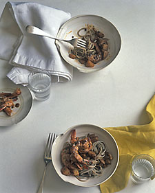 Paprika Shrimp with Walnuts