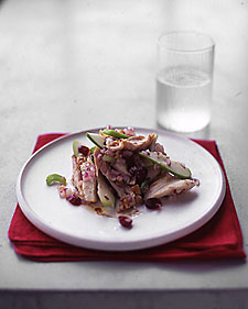 Chicken Waldorf Salad With Flaxseed-Oil Dressing