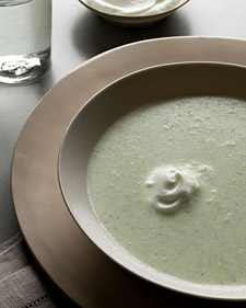 Broccoli Soup with Yogurt