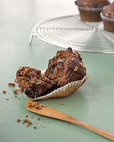 Walnut-Date Muffins