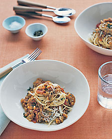 Lentil-Tomato Sauce