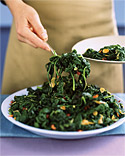 Hearty Garlic Greens