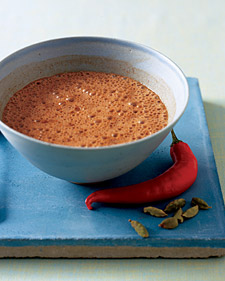 Spiced Hot Dark Chocolate