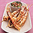 Ginger Shrimp with Charred Tomato Relish