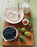Blueberry-Yogurt Fool