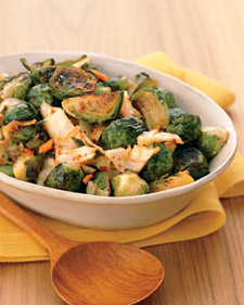 Spicy Roasted Brussels Sprouts