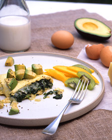 Spinach and Herb Omelet
