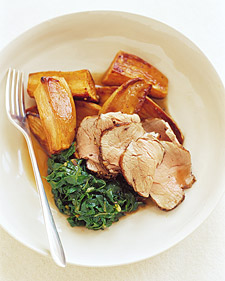 Pork Tenderloin with Honeyed Butter