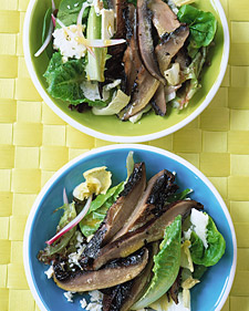 Roasted-Portobello Salad with Blue Cheese