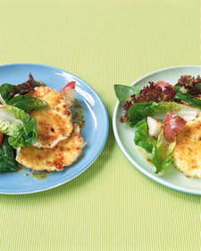 Crisp Goat-Cheese Salad