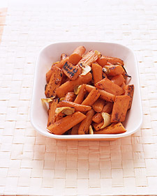 Grilled Carrots with Ginger