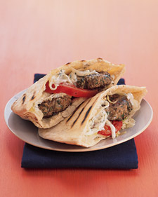 Mini Greek Lamb Burgers