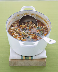 Image of Bean And Pasta Soup, Martha Stewart