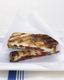 Pressed Mozzarella Sandwiches
