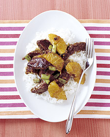 Beef and Orange Stir-Fry