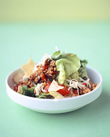 Image of Turkey Taco Salad, Martha Stewart