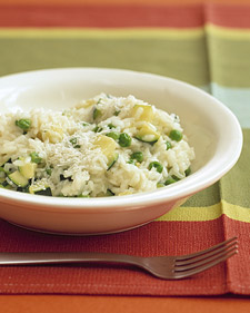 Spring Risotto with Peas and Zucchini