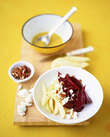 Image of Beet, Pear, And Goat-Cheese Salad, Martha Stewart