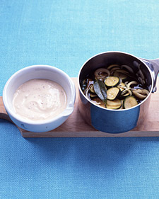 Pickled Zucchini and Onions