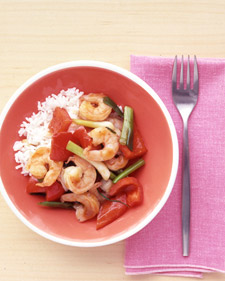 Shrimp and Ginger Stir-Fry