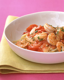 Shrimp and Tomatoes