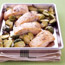 Roasted Salmon with Brussels Sprouts