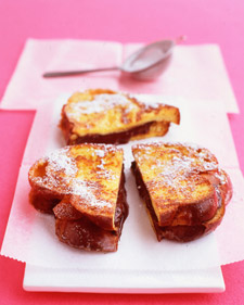 Grilled Chocolate Sandwiches