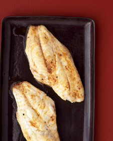 Image of Broiled Snapper With Paprika Butter, Martha Stewart