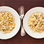 Fettuccine with Leeks 