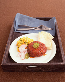 Southwestern Meatloaf Burgers