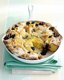 Blackberry Cornmeal Cake