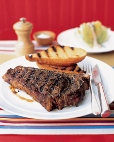 Spice-Rubbed Strip Steak