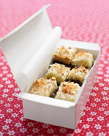 Black-Bottom Coconut Bars