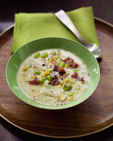 Edamame Corn Chowder