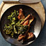 Garlicky Pork Ribs with Greens