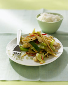 Chicken and Celery Stir-Fry