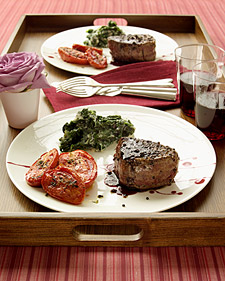 Pepper-Crusted Filet Mignon