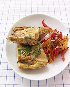 Potato and Onion Frittata