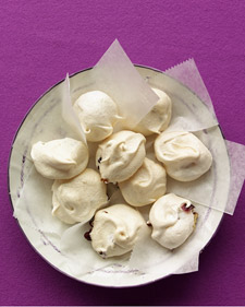 Cherry-Pecan Meringues