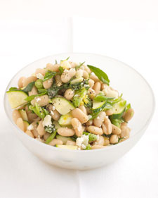 Zucchini White Bean Salad