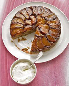 Plum Upside-Down Cake