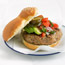 Turkey Burgers and Baked Beans