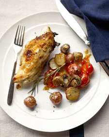 Rosemary-Lemon Chicken with Vegetables