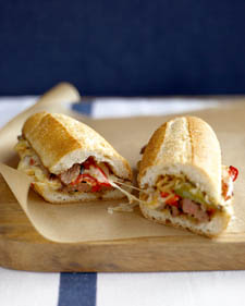 Steak Sandwich with Peppers