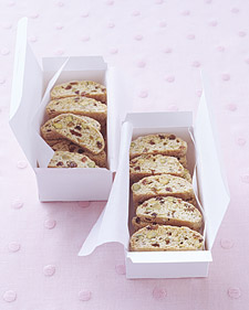 Pistachio Raisin Biscotti