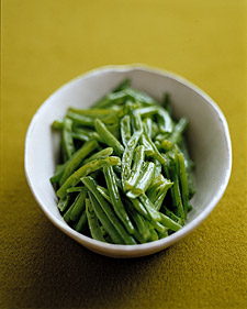 French-Cut Green Beans With Dill Butter