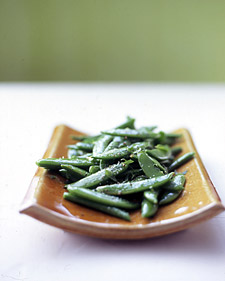Snap Peas with Mint